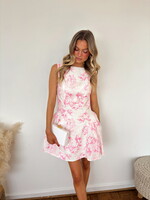 Corsica Fit & Flare Mini Dress
