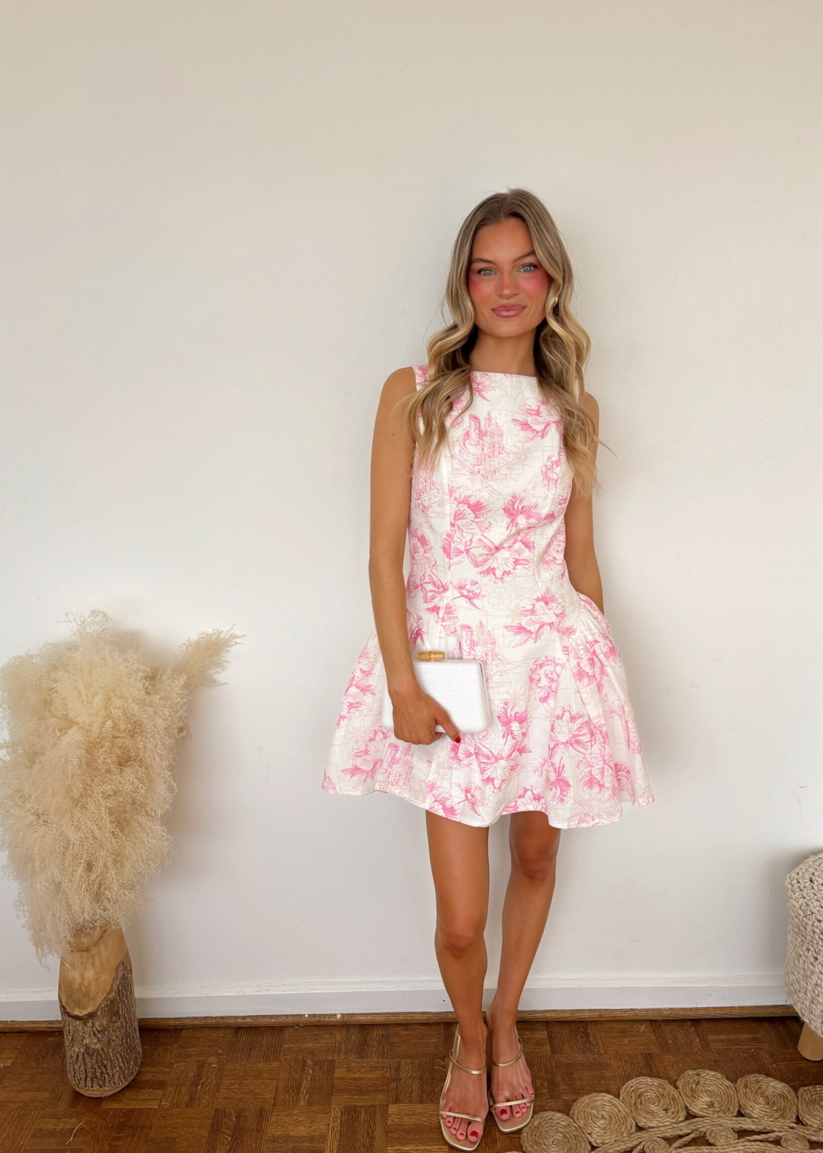 Corsica Fit & Flare Mini Dress