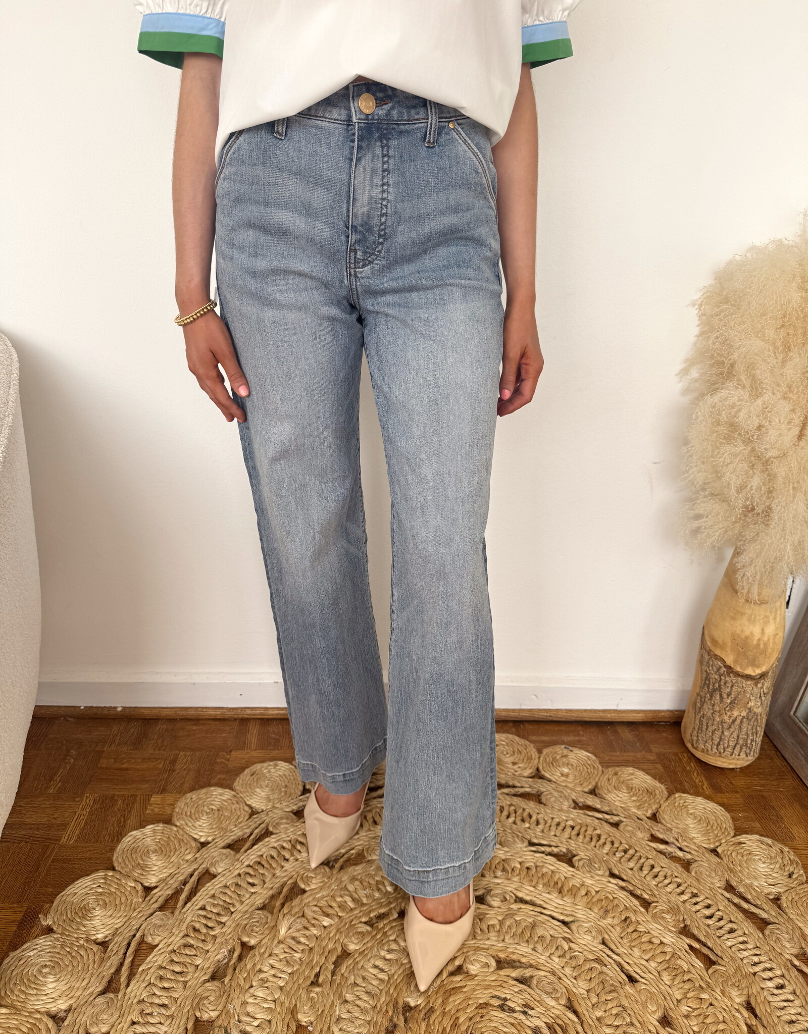 Jodi High Rise Fab Ab Wide Leg