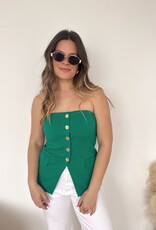 Brielle Knit Strapless Vest