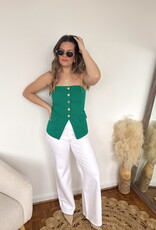 Brielle Knit Strapless Vest