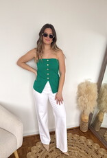 Brielle Knit Strapless Vest