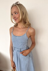 Amal Open Back Midi Dress