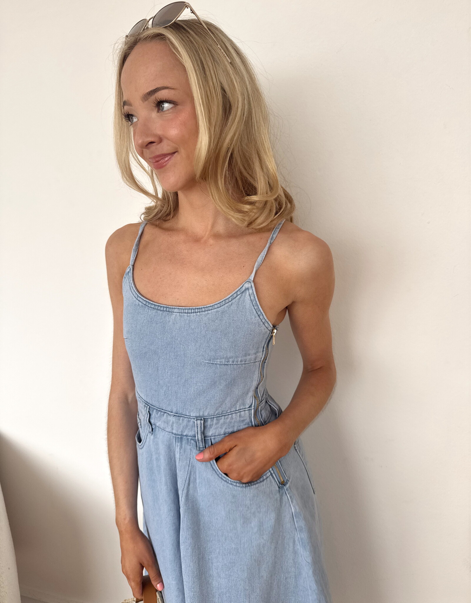 Amal Open Back Midi Dress