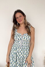 Arabella Floral Printed Sleeveless Maxi Dress