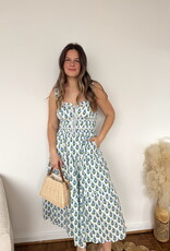 Arabella Floral Printed Sleeveless Maxi Dress