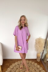 Juniper Short Sleeve Shift Mini Dress