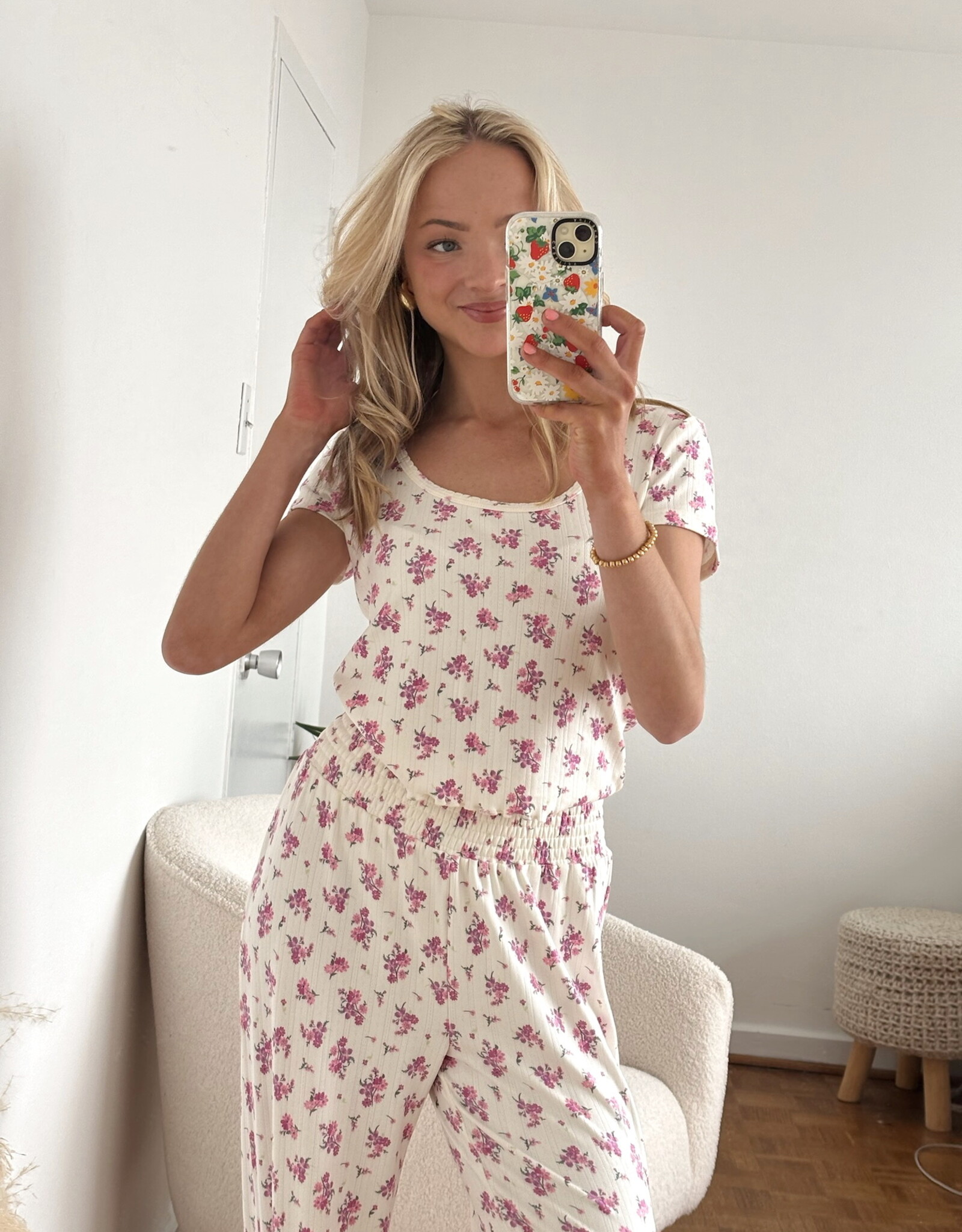 Z Supply Flower Market Ditsy Tee