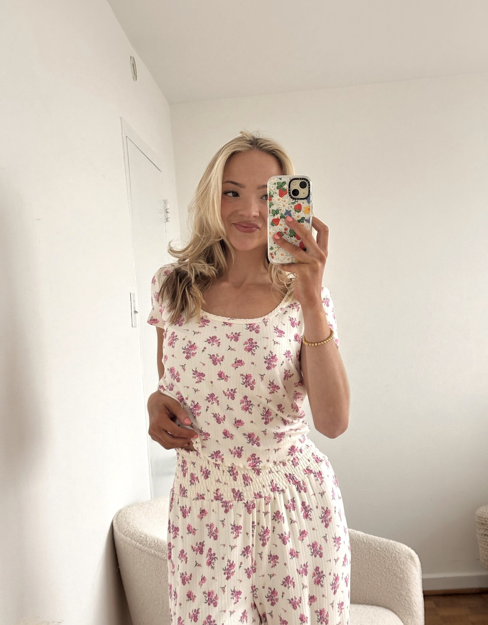 Z Supply Flower Market Ditsy Tee