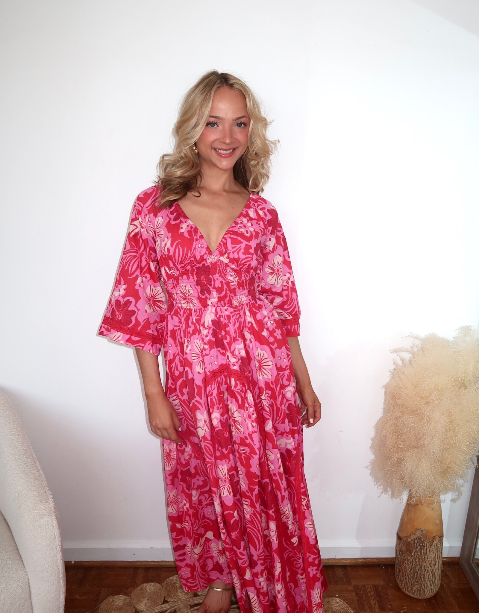 Free People Printed Dixie Maxi