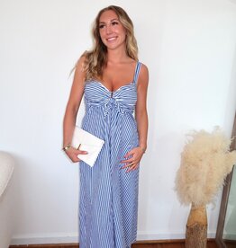 Jasmeen Stripe Midi Dress