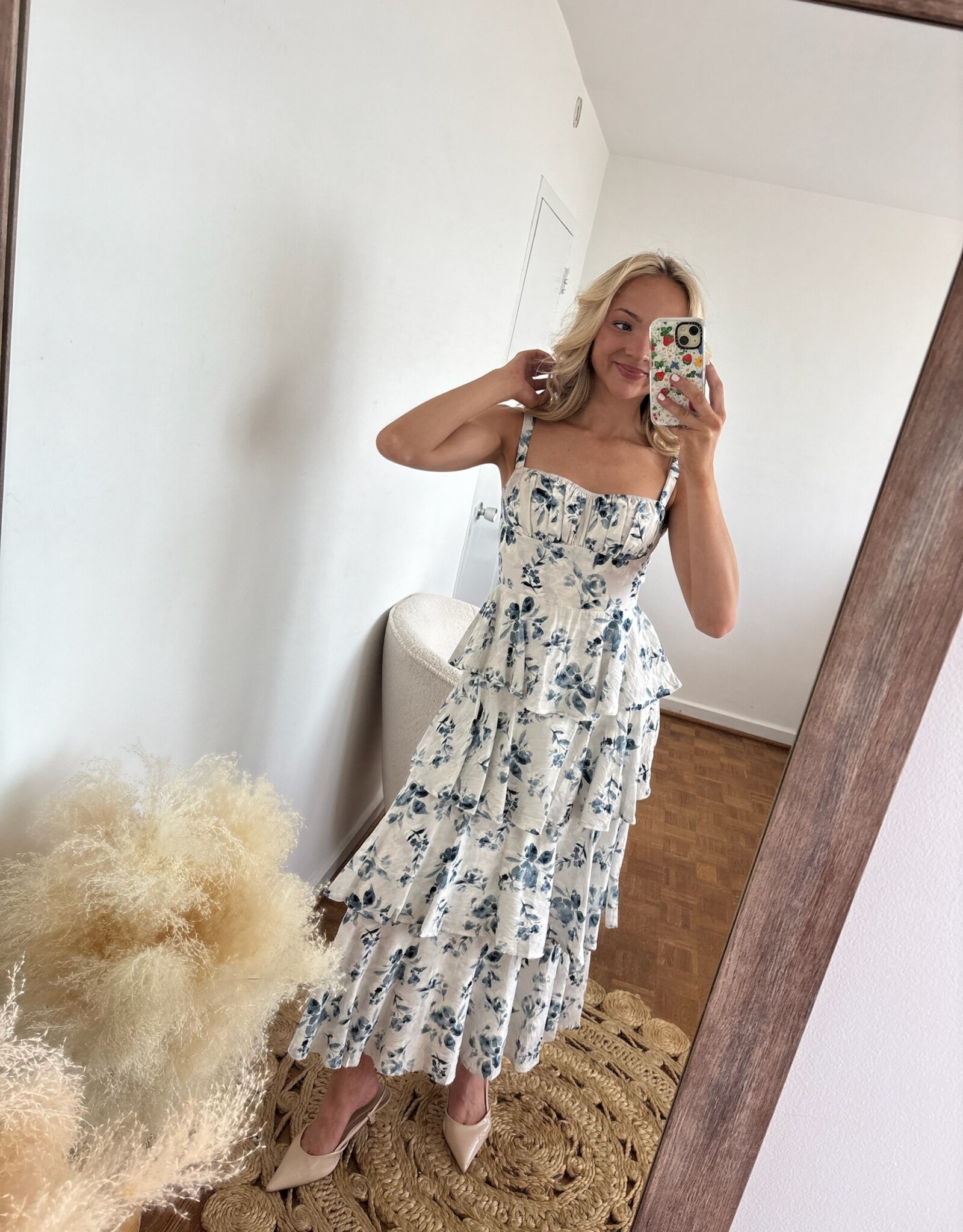 Livie Floral Tier Maxi Dress