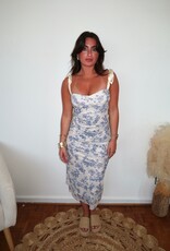 Free People Printed Got Glam Slip Dress