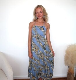 Free People Heat Wave Printed Maxi Dress