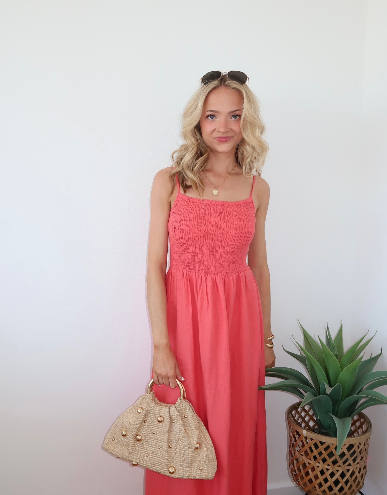 Z Supply Bayside Linen Maxi Dress