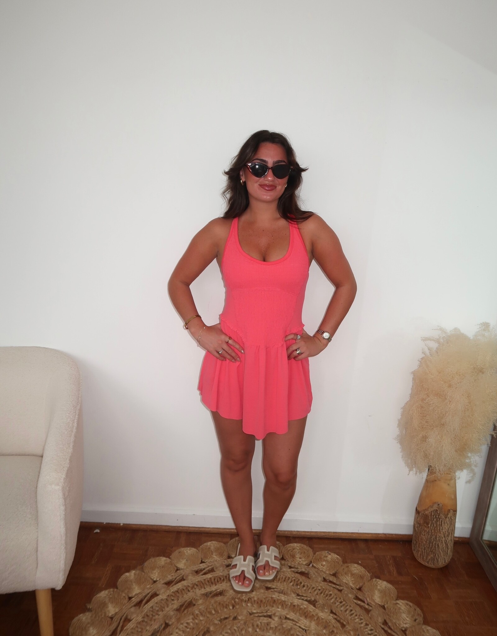 Free People Smocking Hot Dress