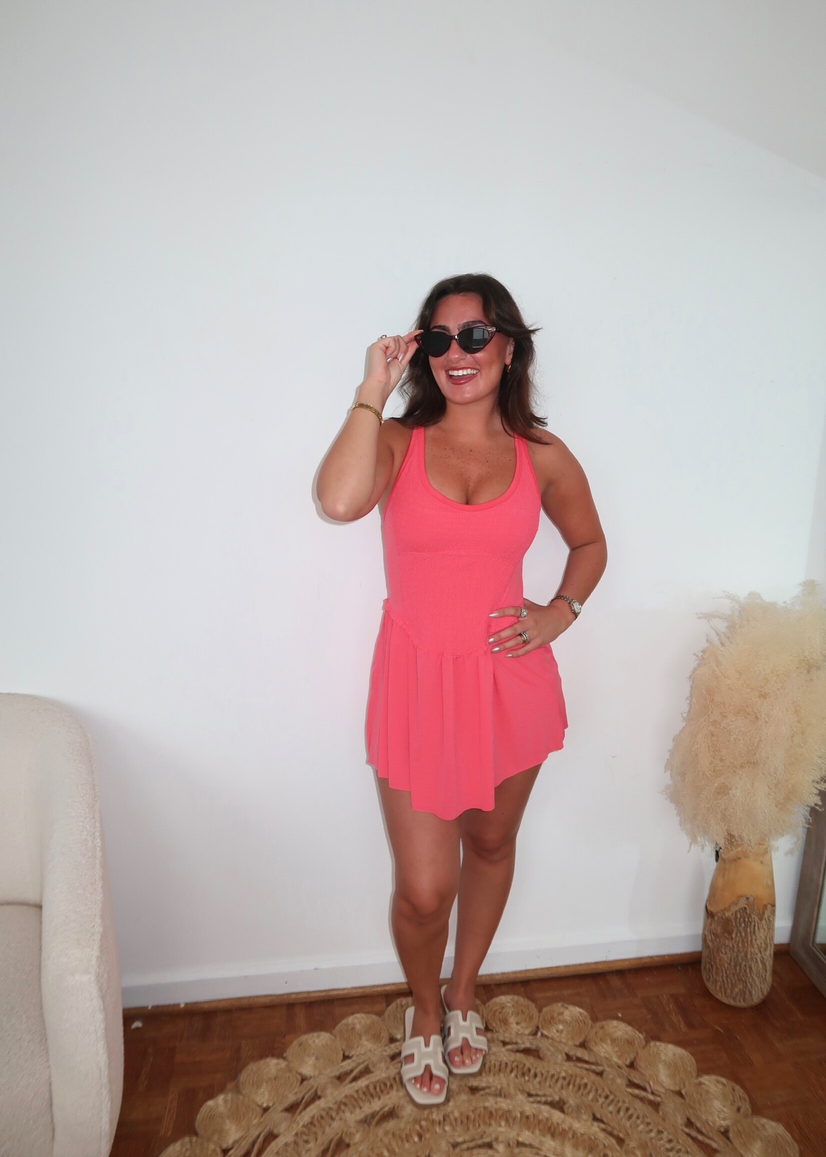 Free People Smocking Hot Dress