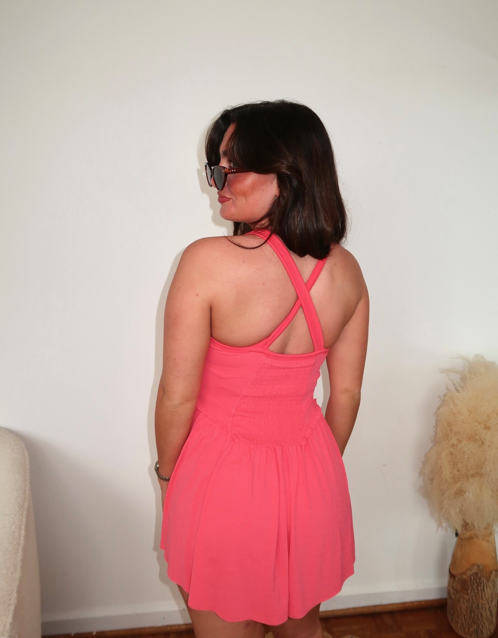 Free People Smocking Hot Dress