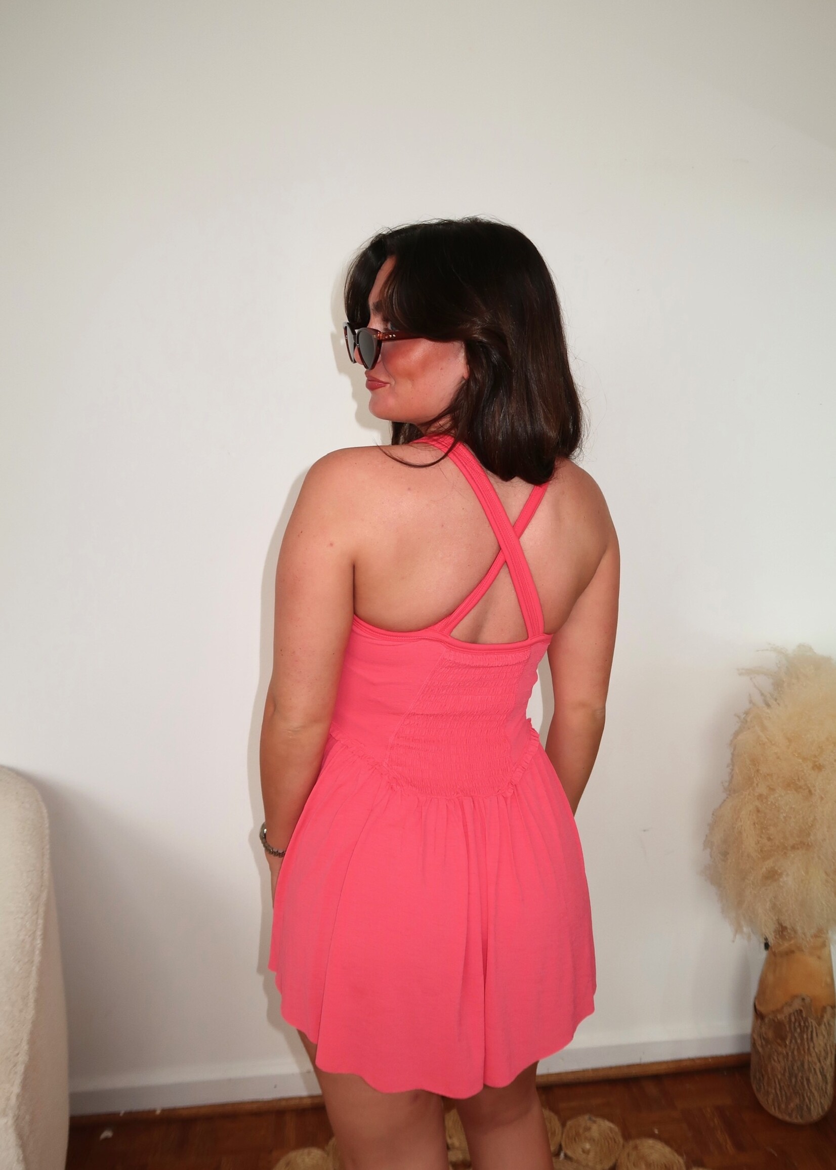 Free People Smocking Hot Dress