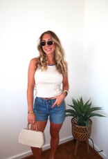 Z Supply Everyday Hi-Rise Denim Shorts