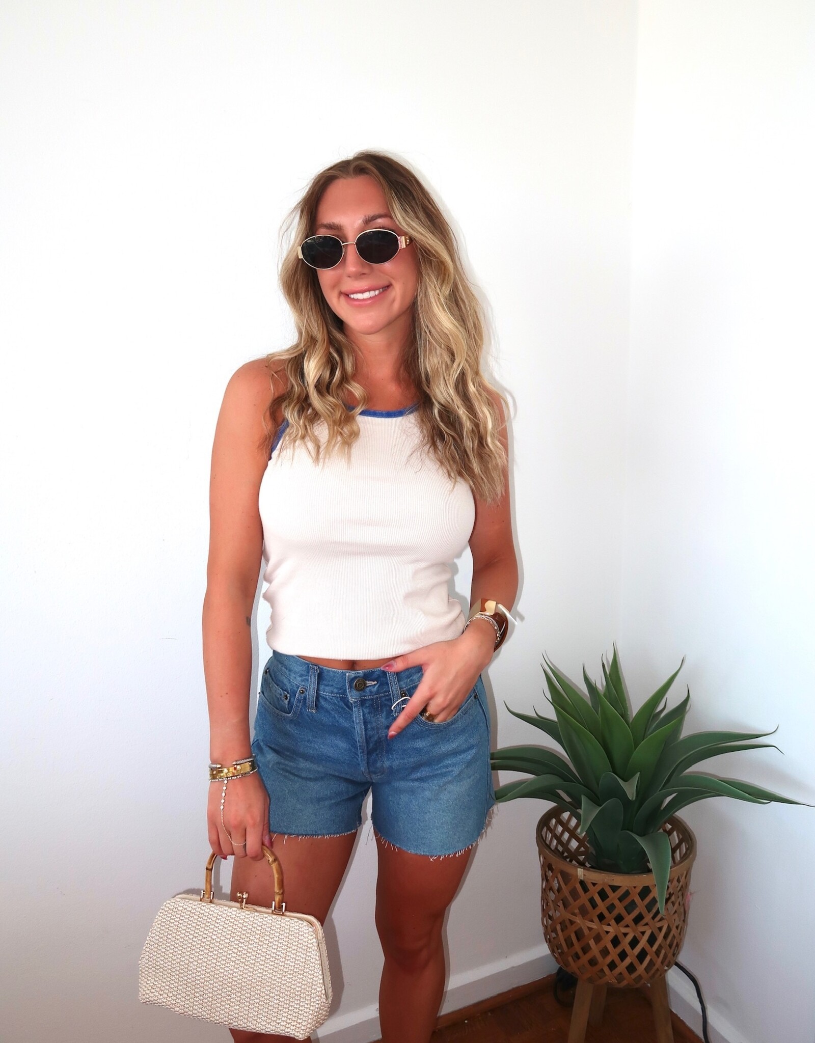 Z Supply Everyday Hi-Rise Denim Shorts