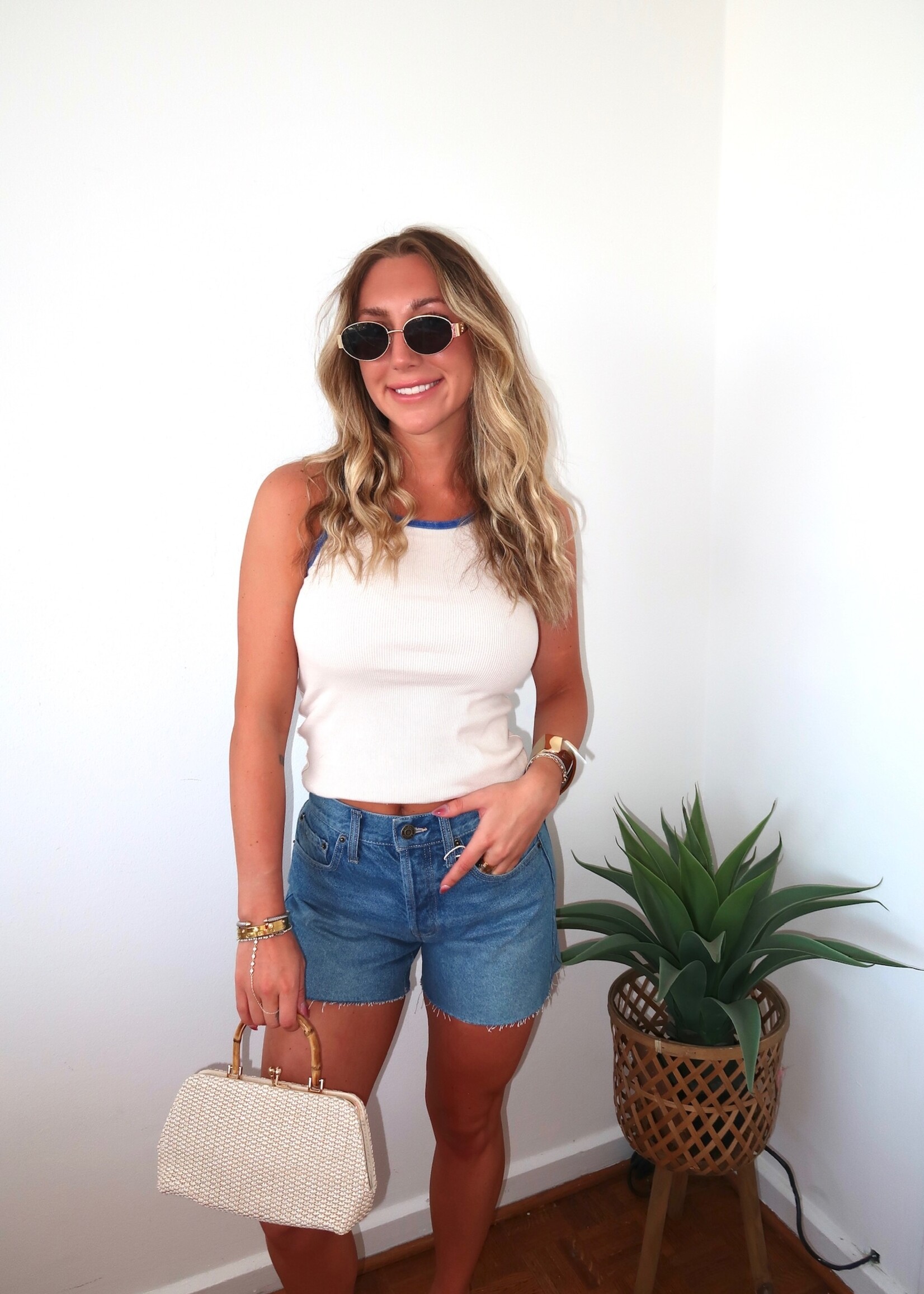 Z Supply Everyday Hi-Rise Denim Shorts