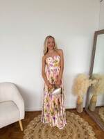 Archie Halter Printed Maxi Dress