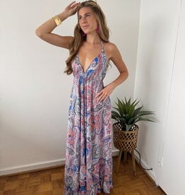 Alyn Printed Maxi Dress