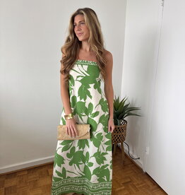 Winston Strapless Printed Maxi Dress