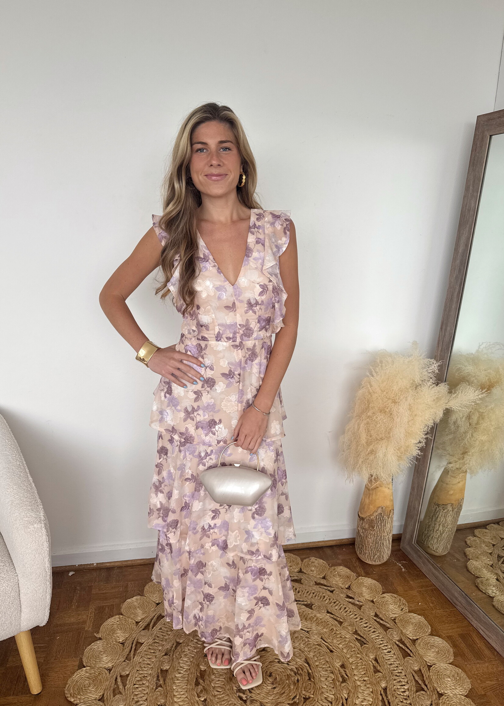Addy Organza Maxi Dress