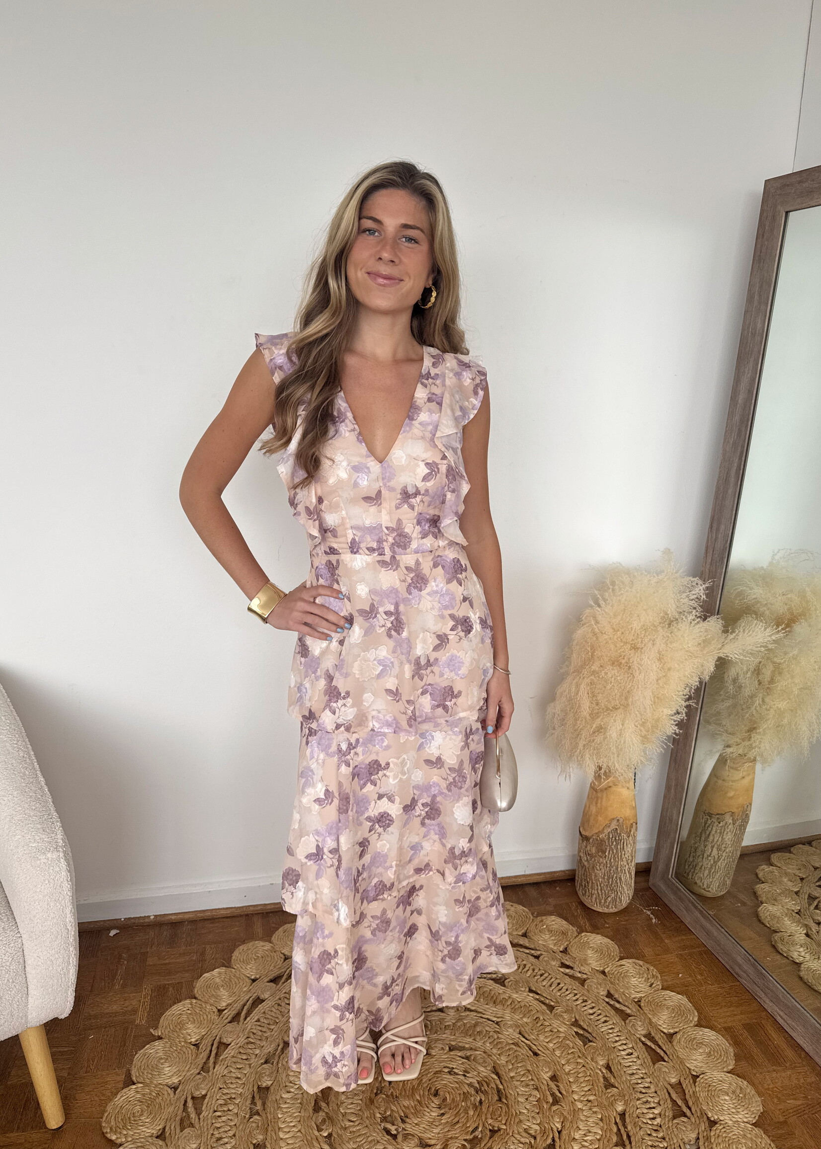 Addy Organza Maxi Dress