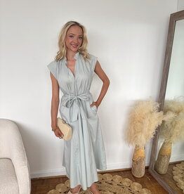 Baxley V Neck  Midi Dress