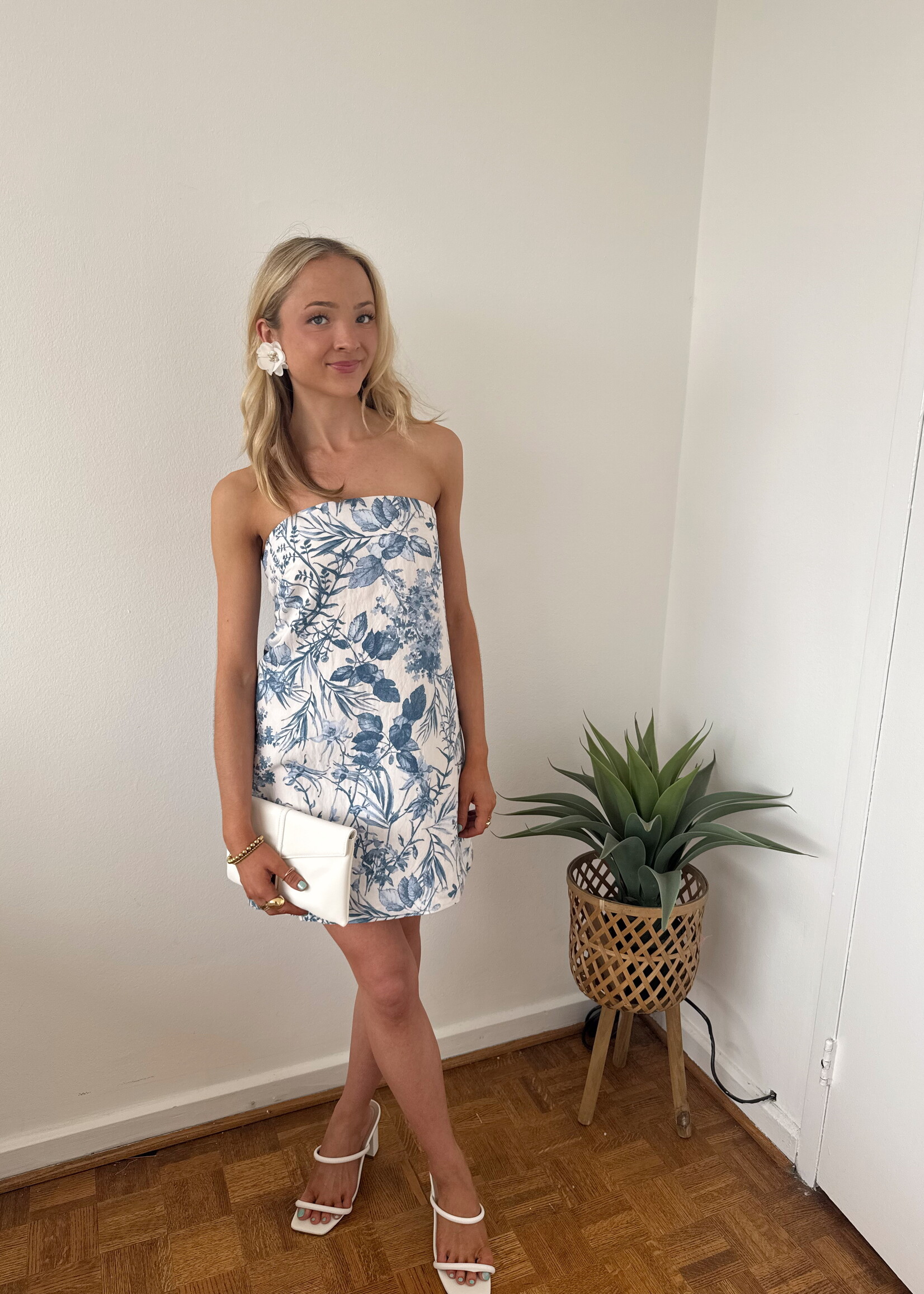 Angelou Strapless Mini Dress