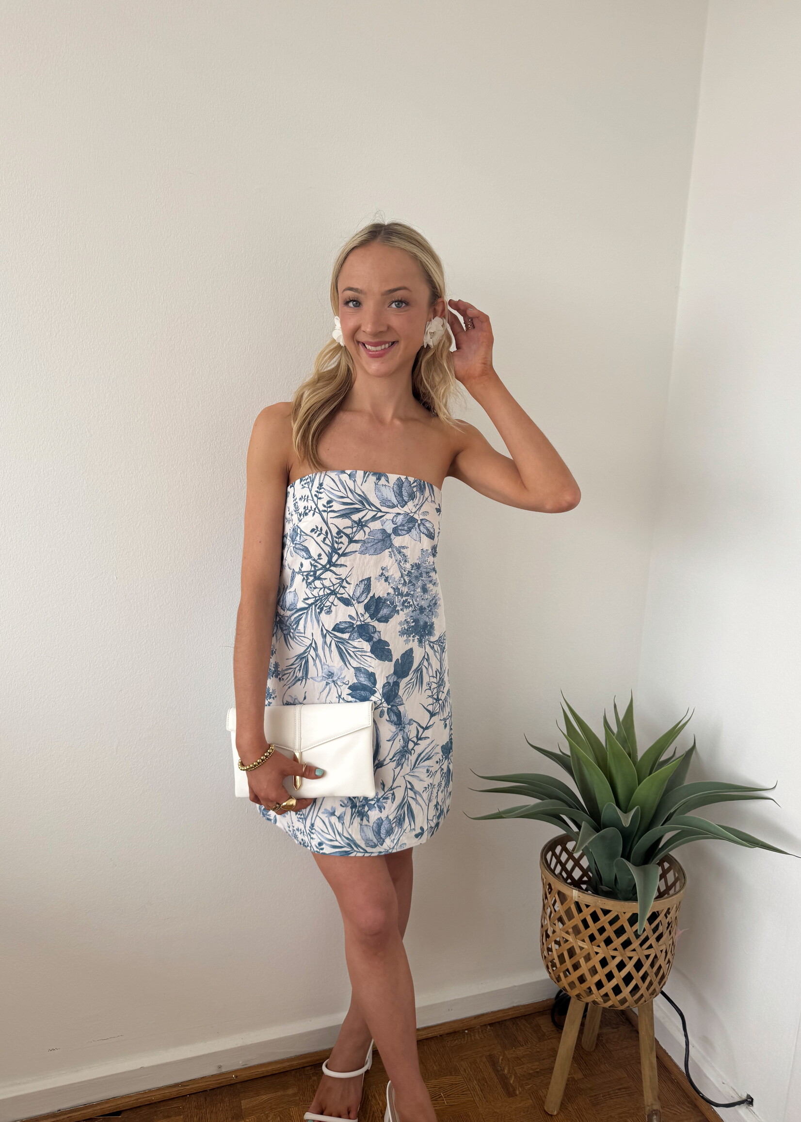 Angelou Strapless Mini Dress