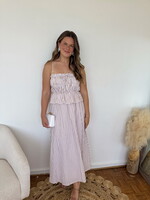 Camila Sleeveless Striped Maxi Dress