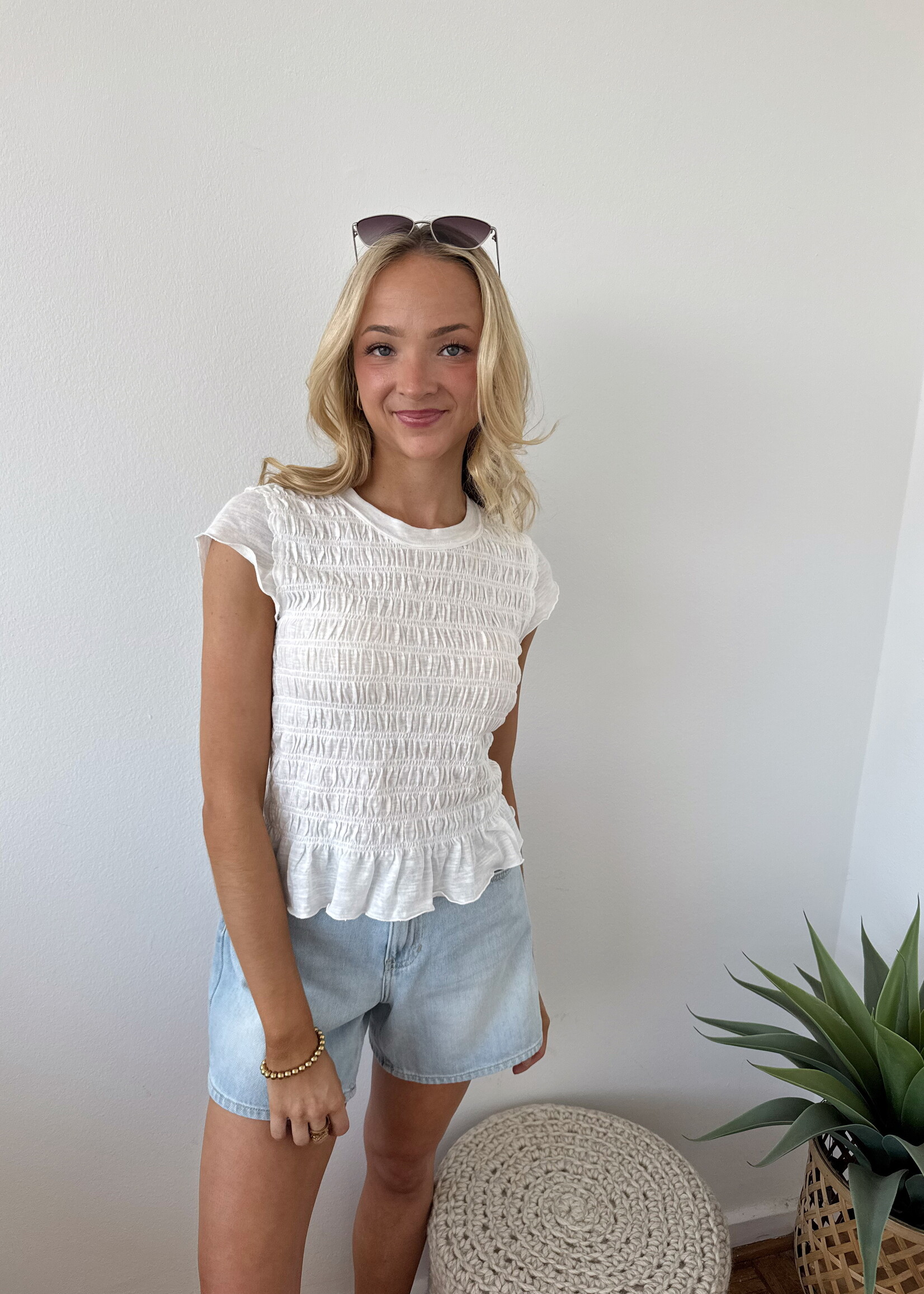 Adalee Lightweight Jean Short