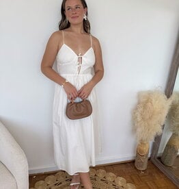 Gillian Front Tie Midi Dress