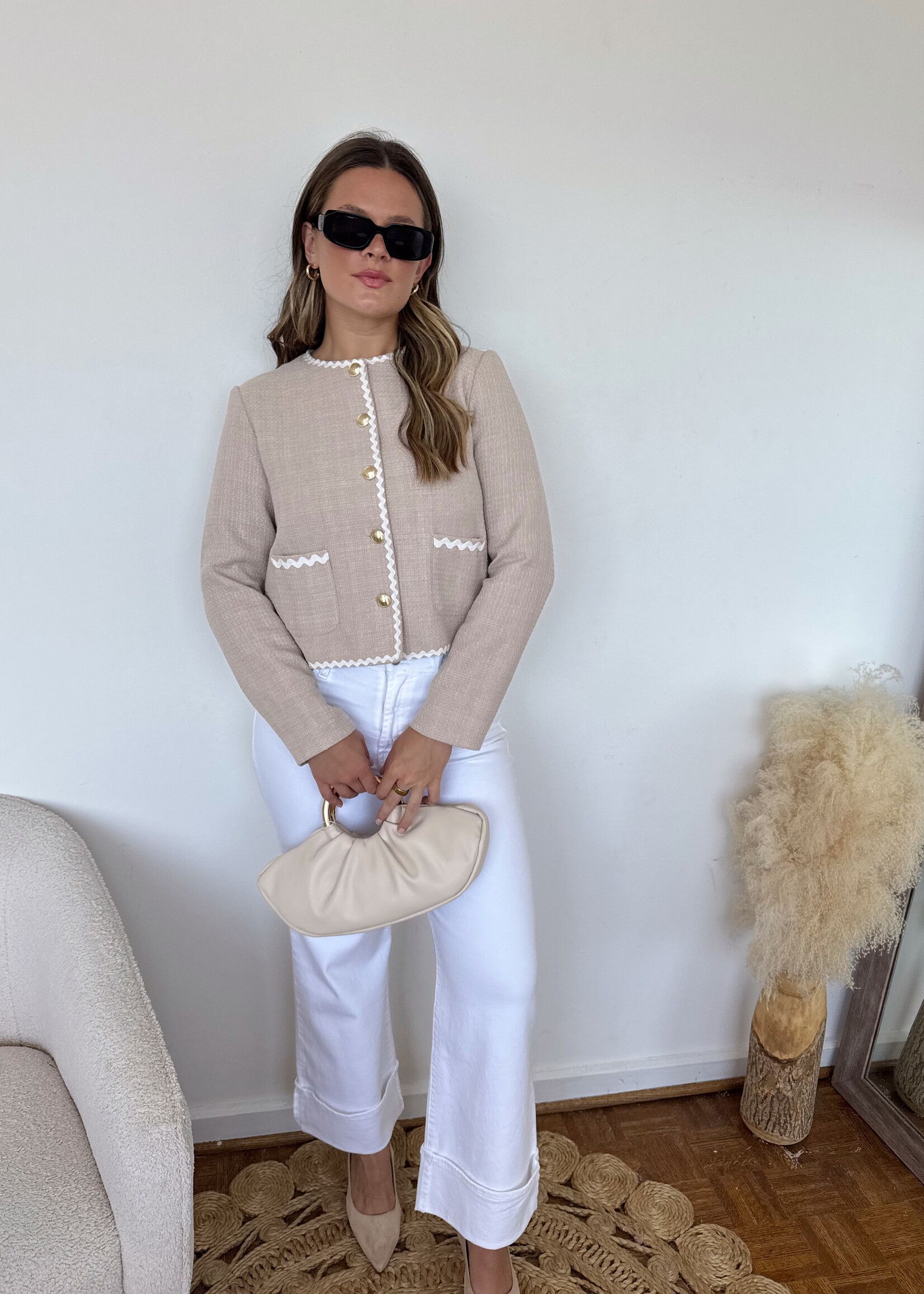 Cambria Bouclè Tweed Jacket