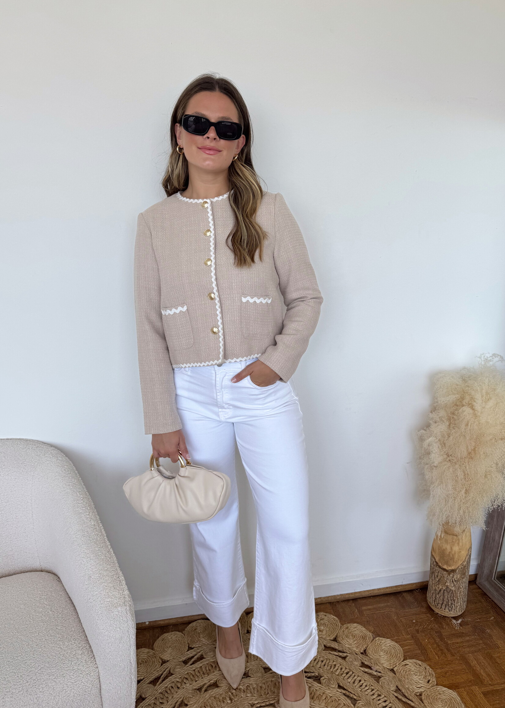 Cambria Bouclè Tweed Jacket