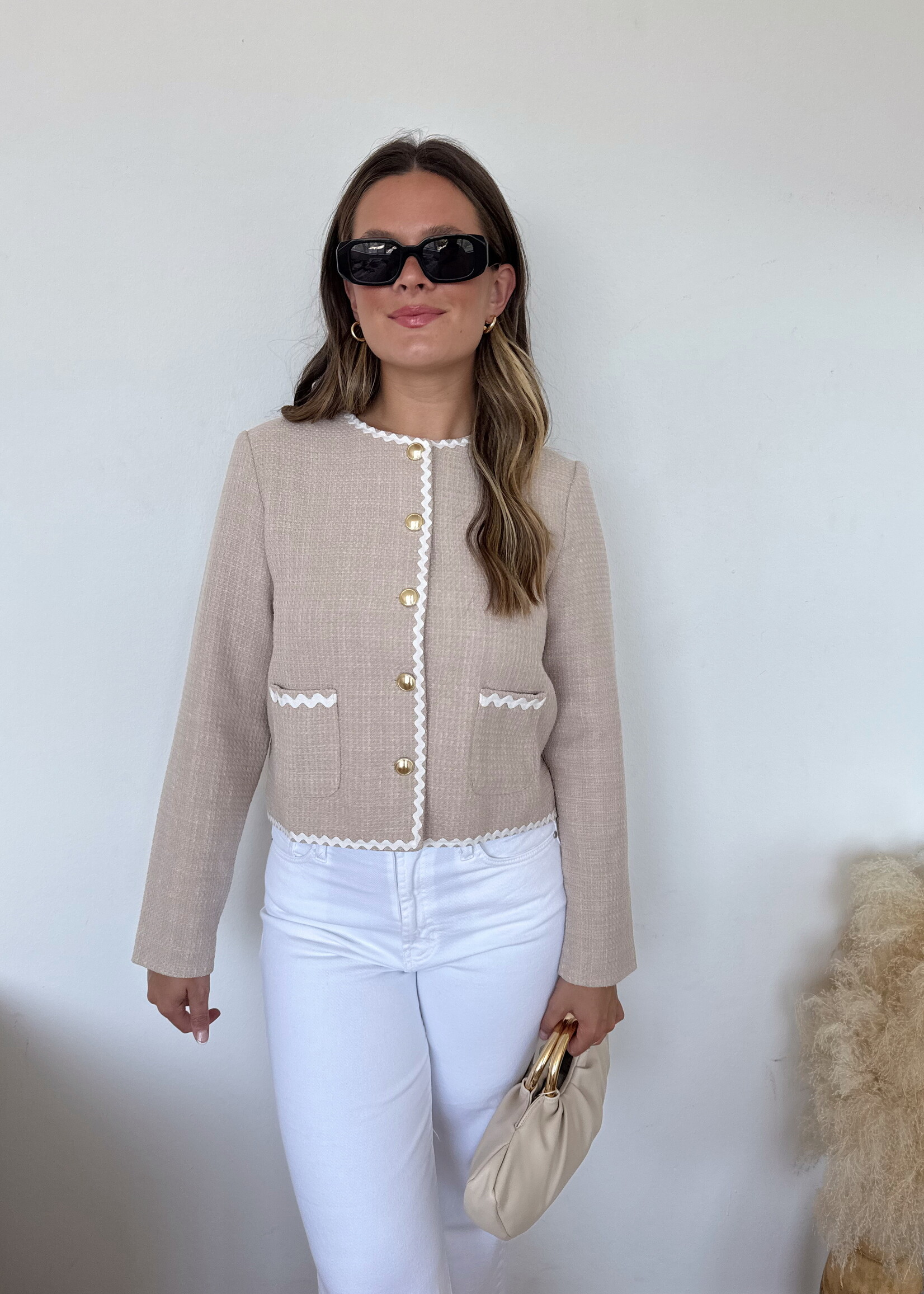 Cambria Bouclè Tweed Jacket