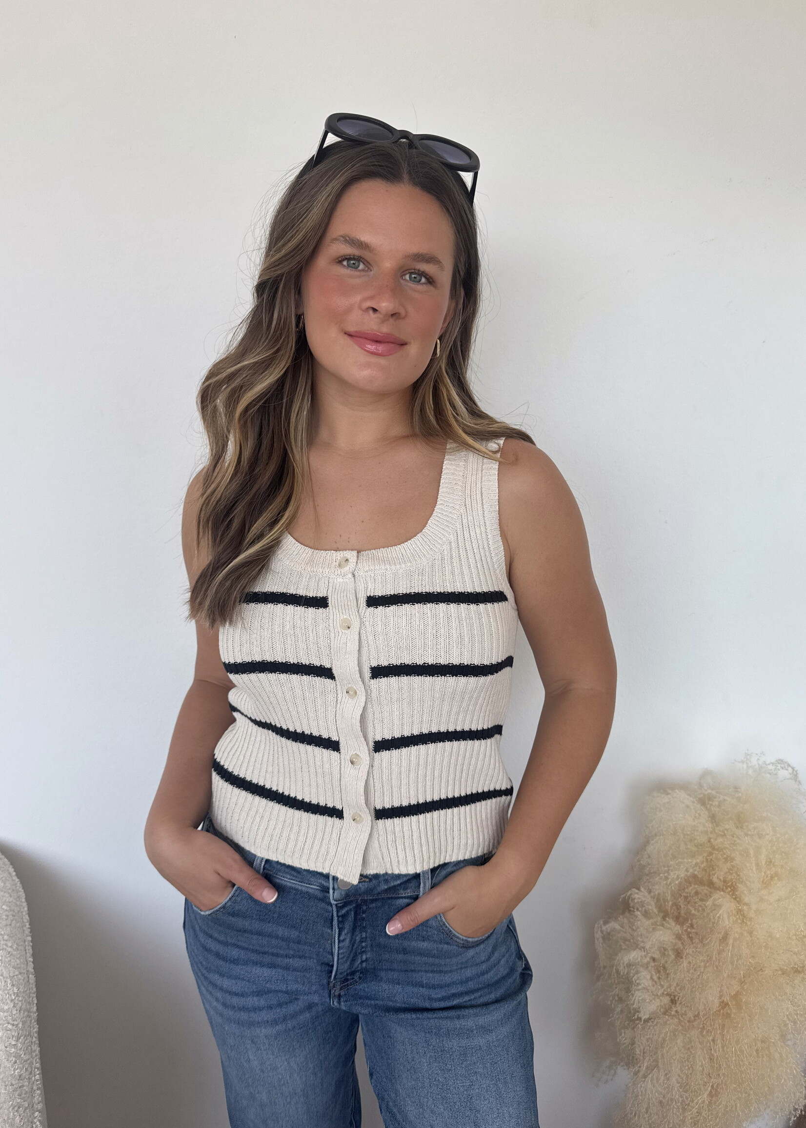 Z Supply Sycamore Stripe Sweater Vest