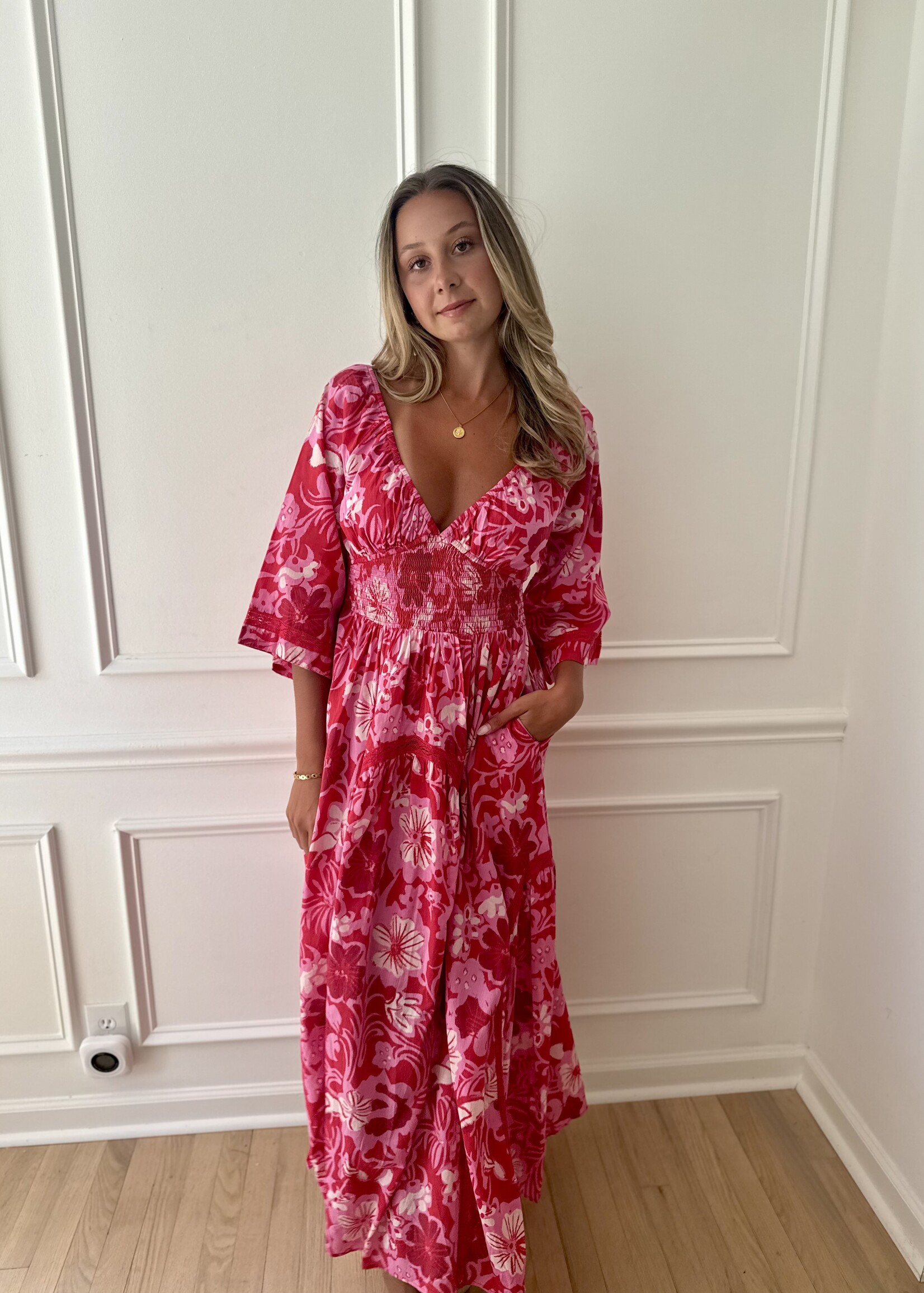 Free People Printed Dixie Maxi