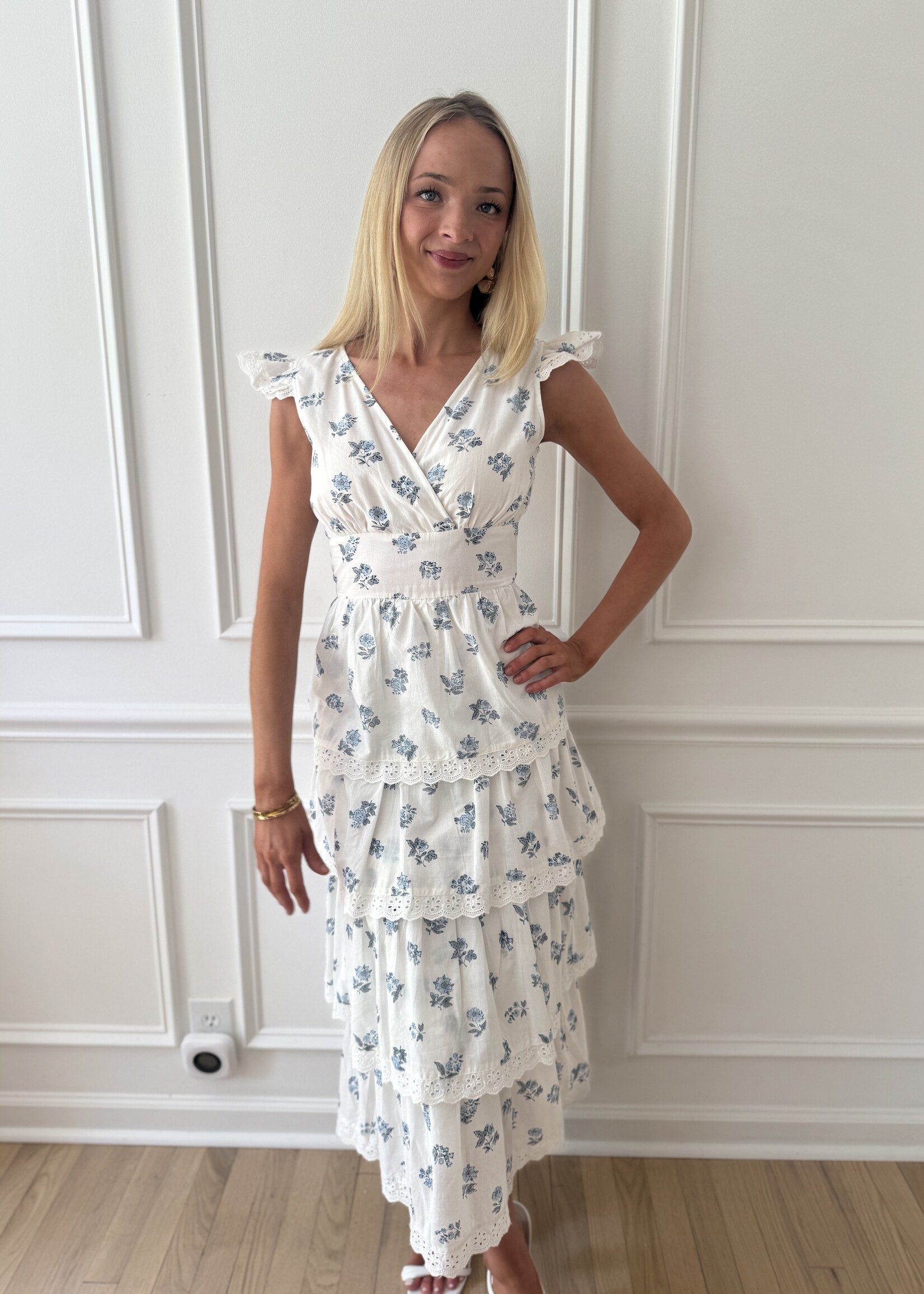 Michelle Tiered Ruffle Maxi Dress