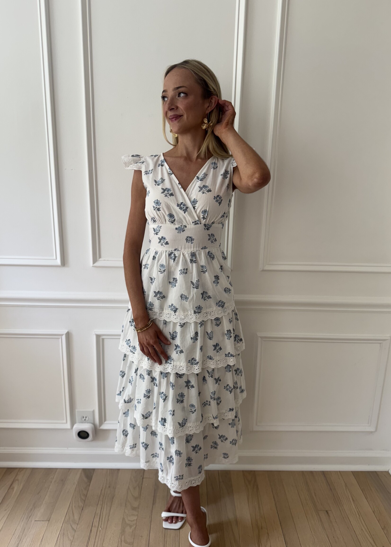 Michelle Tiered Ruffle Maxi Dress