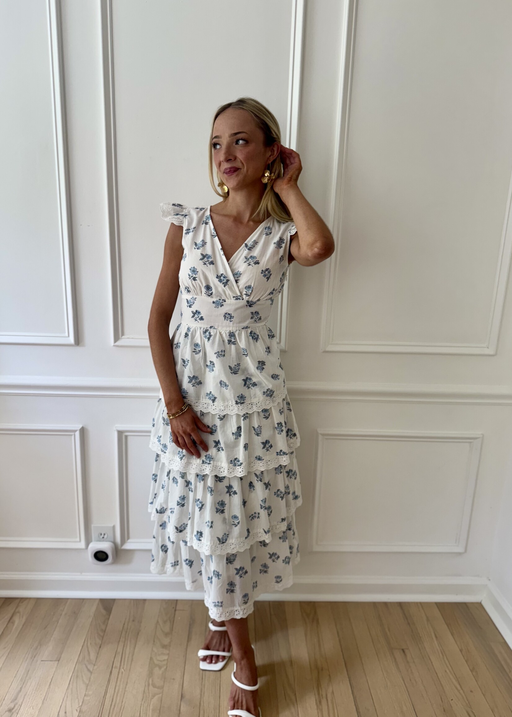 Michelle Tiered Ruffle Maxi Dress