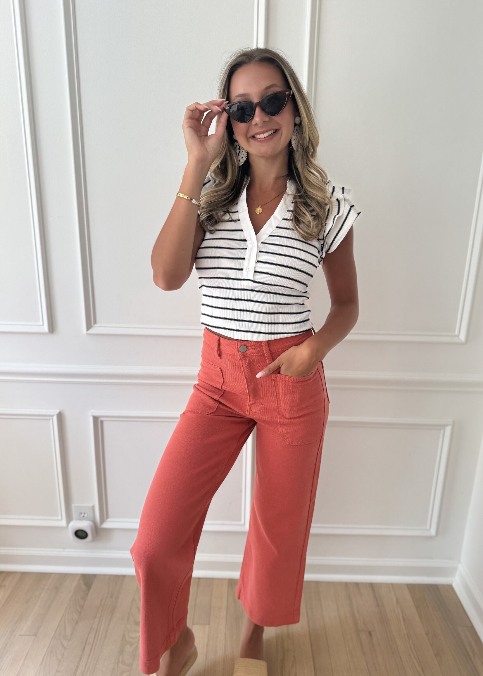 Cammi Denim Utility Pant