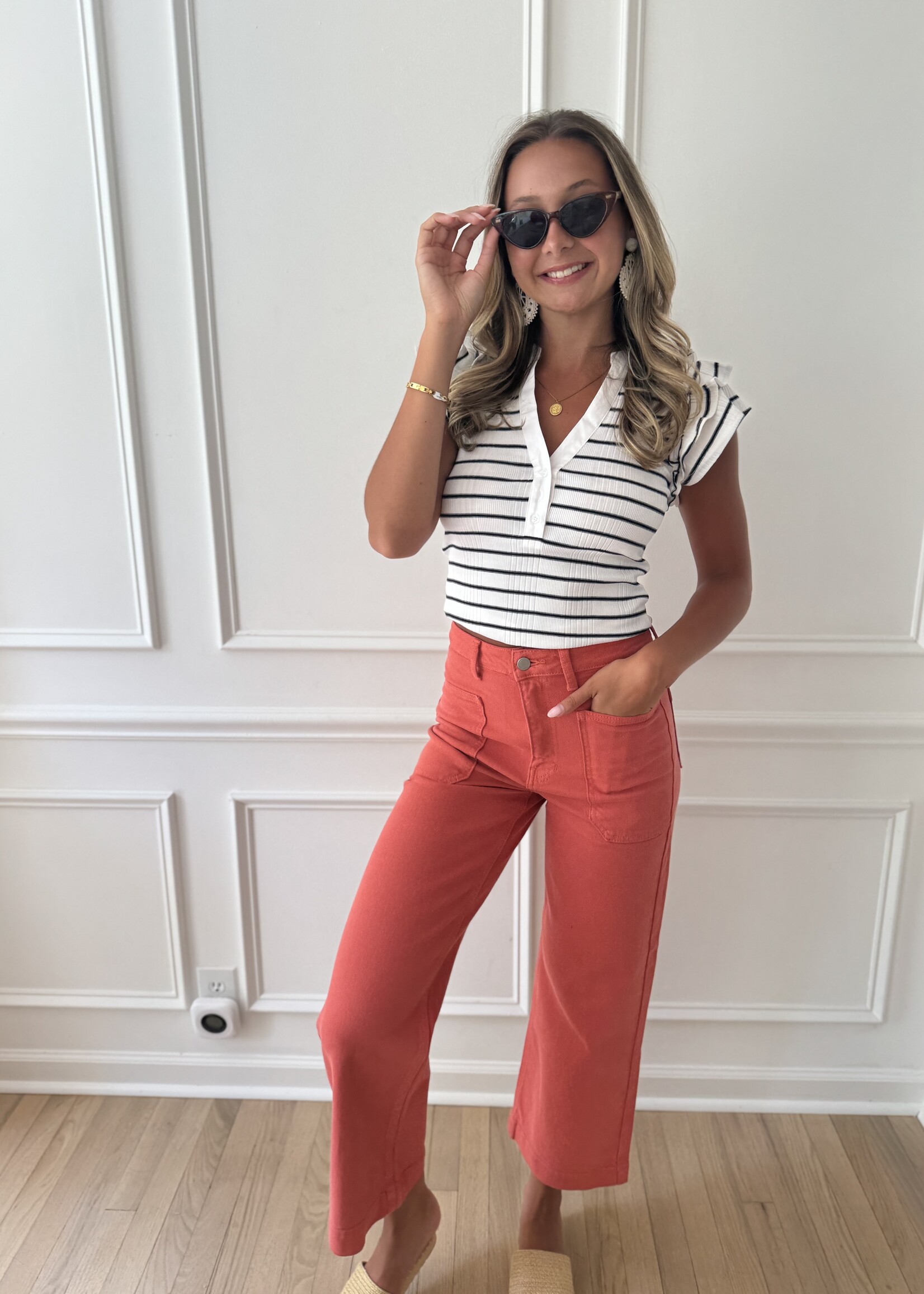 Cammi Denim Utility Pant