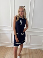 Lollie Sleeveless Sweater Knit Mini Dress