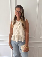 Tilly Tie Front Top