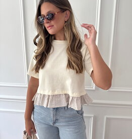 Bexley Mixed Media Top